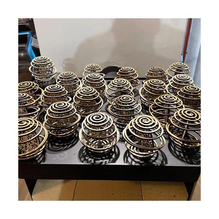 Bola de Navidad de Madera “Copito” para Pintar – 10 cm Decorativa