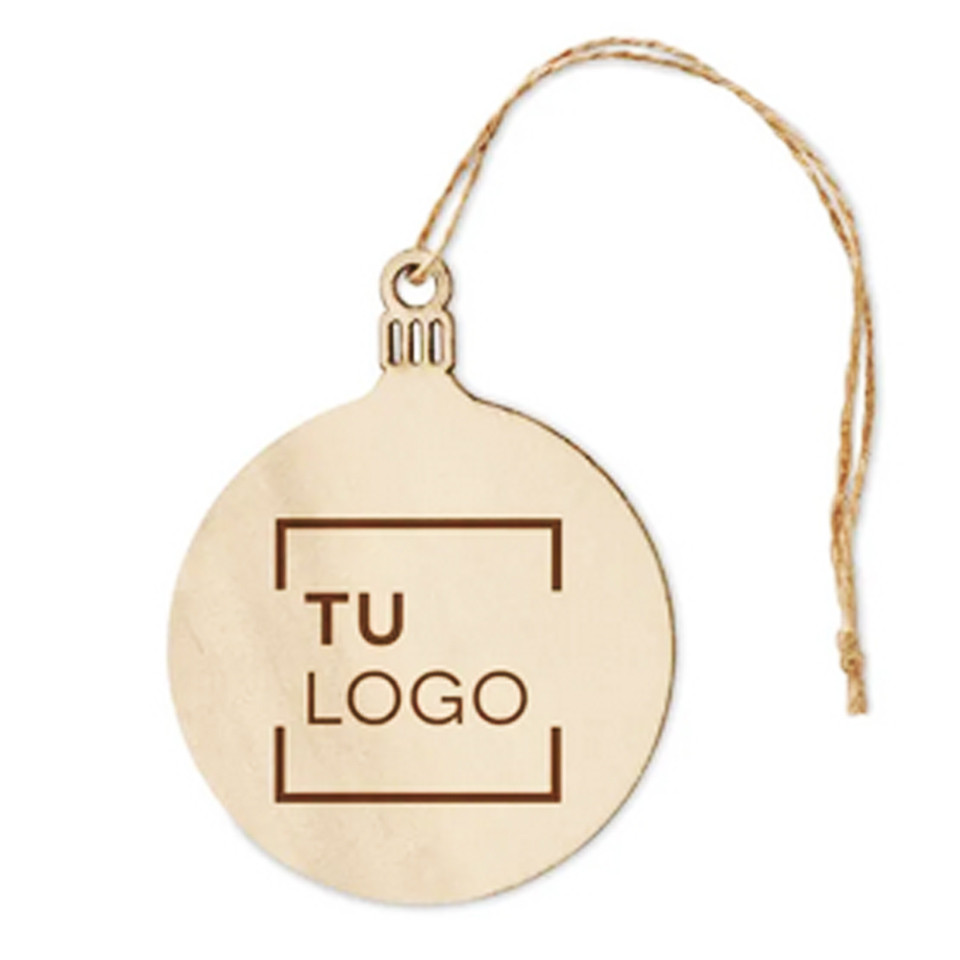Regalos de empresa con bolas de Navidad personalizadas